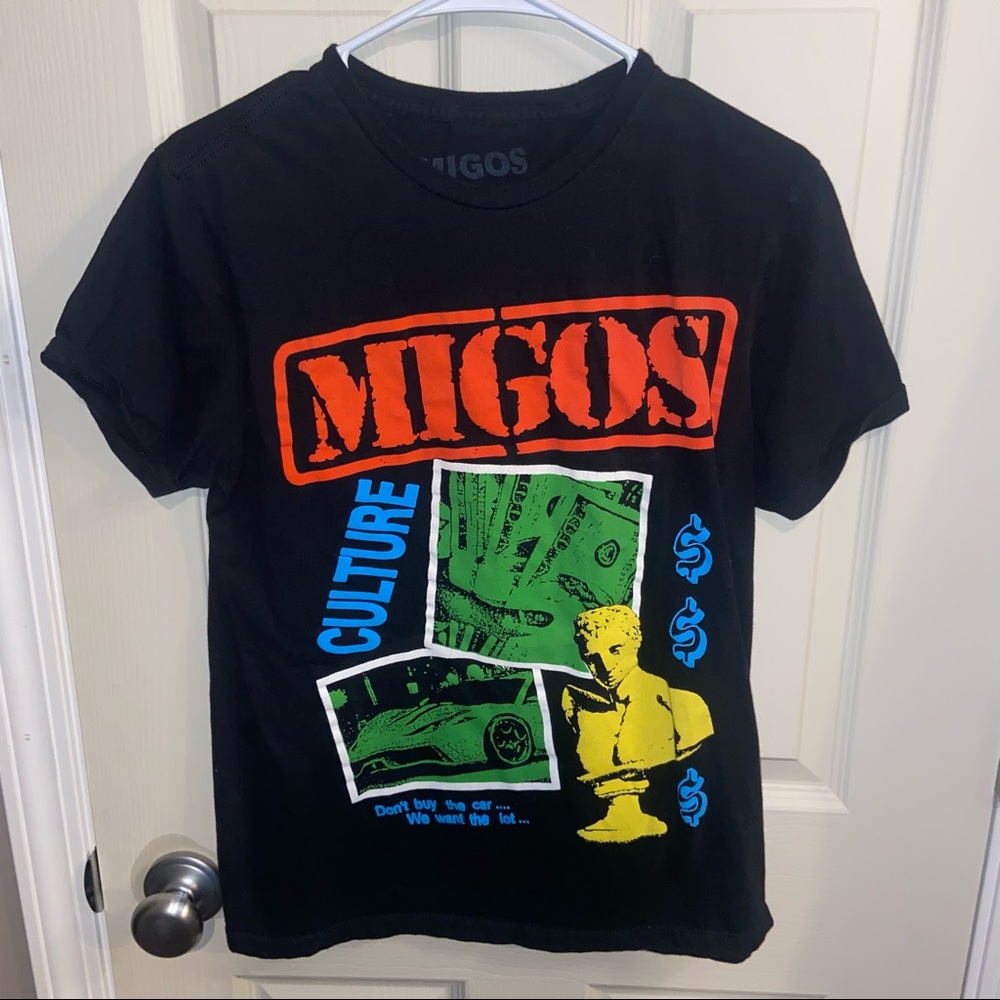 Migos Culture women’s medium black t shirt